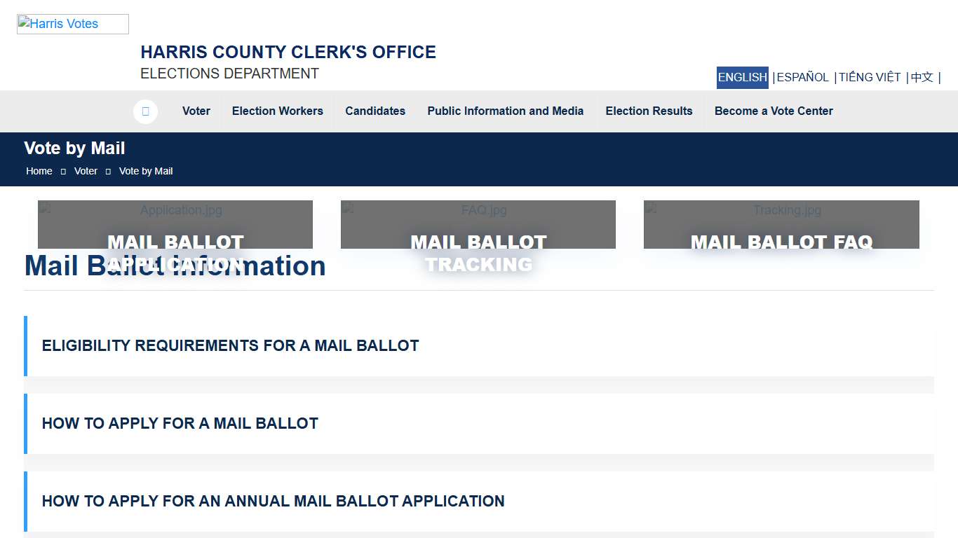 Vote by Mail